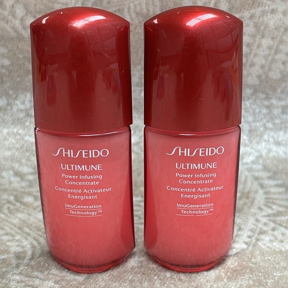 Brand New Shiseido Set of 2 Ultimune Power Infusing Concentrate Hydrating Serum - Picture 9 of 9